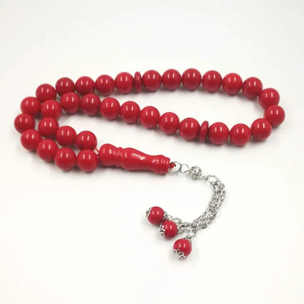 Red Stone Prayer Beads-ToShay.org