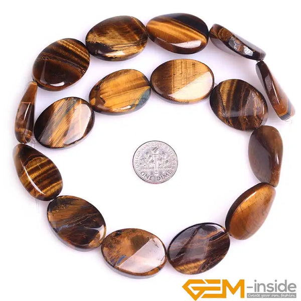 Mixed Quartz Crystal Oval Beads-ToShay.org