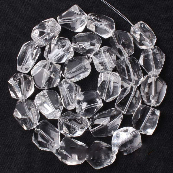 Clear Rock Quartz Beads-ToShay.org