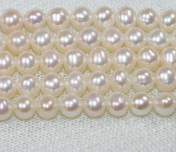 White Pearl Beads-ToShay.org