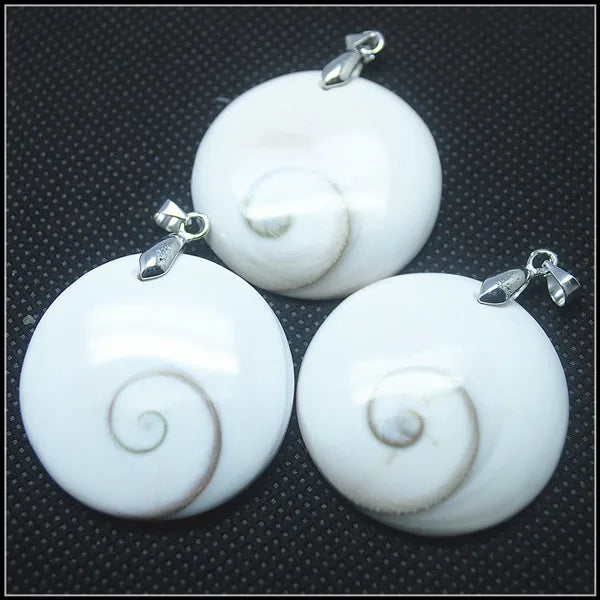 White Shell Pendants-ToShay.org