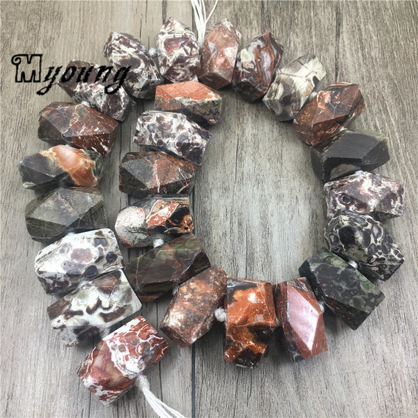 Brown Ocean Jasper Beads-ToShay.org