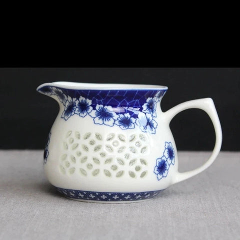 Blue White Ceramic Jug-ToShay.org