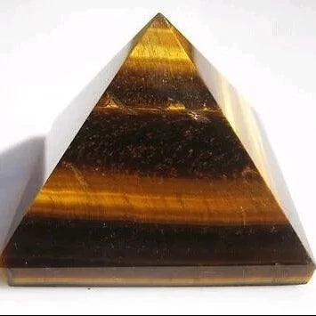 Yellow Tiger Eye Pyramid-ToShay.org