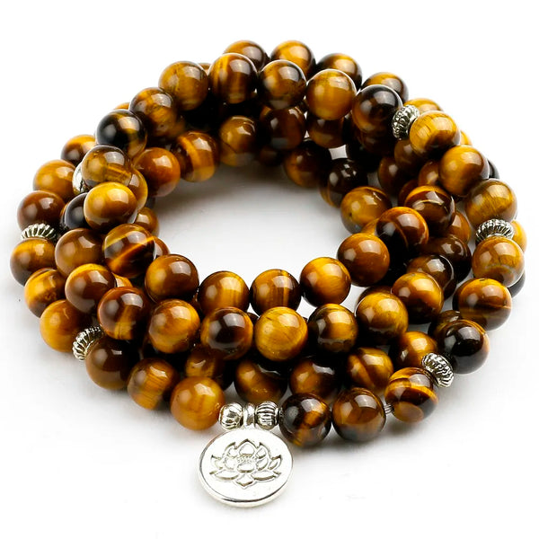 Yellow Tiger Eye Mala Beads-ToShay.org