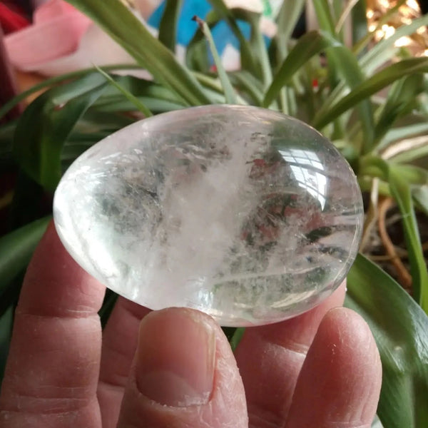 Clear Quartz Crystal Egg-ToShay.org