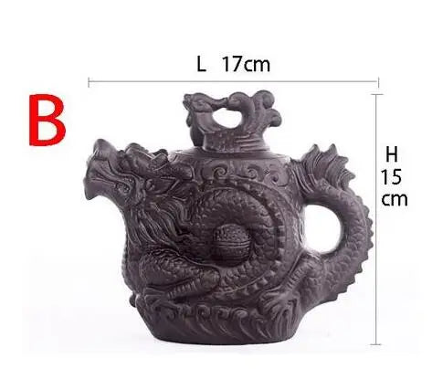 Dragon Clay Teapot-ToShay.org