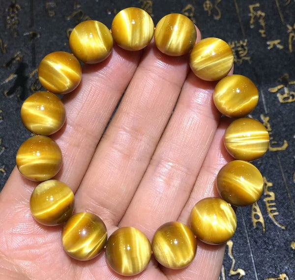 Yellow Tigers Eye Bracelet-ToShay.org