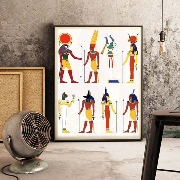 Egyptian Artwork Wall Art-ToShay.org