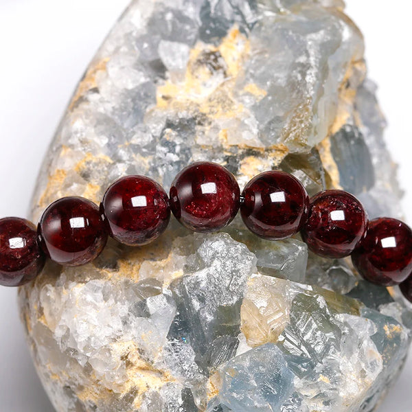 Red Garnet Mala Beads-ToShay.org