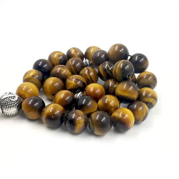 Yellow Tiger Eye Prayer Beads-ToShay.org