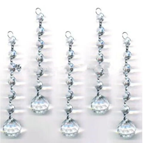 Clear Crystal Beads Chains-ToShay.org