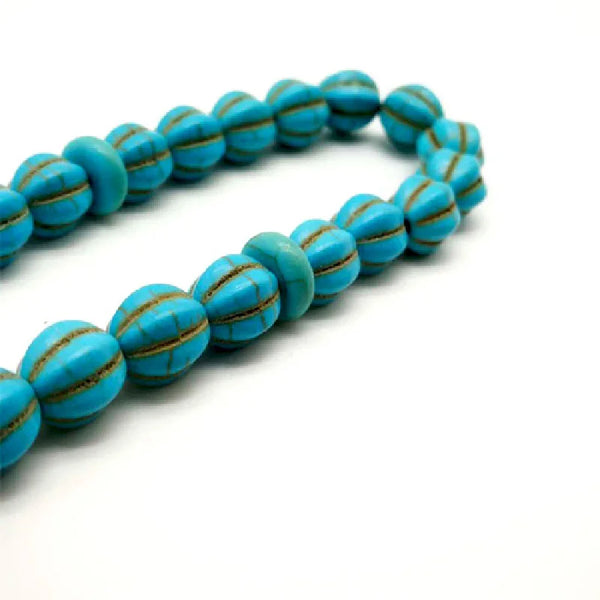 Blue Turquoise Prayer Beads-ToShay.org