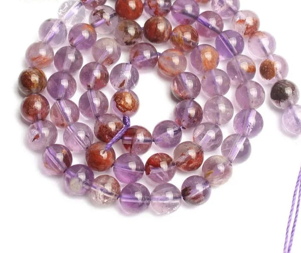 Purple Ghost Quartz Beads-ToShay.org