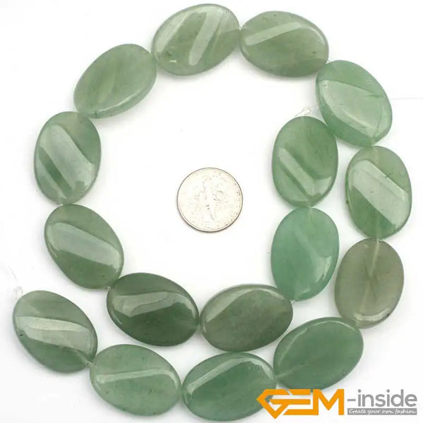 Mixed Quartz Crystal Oval Beads-ToShay.org