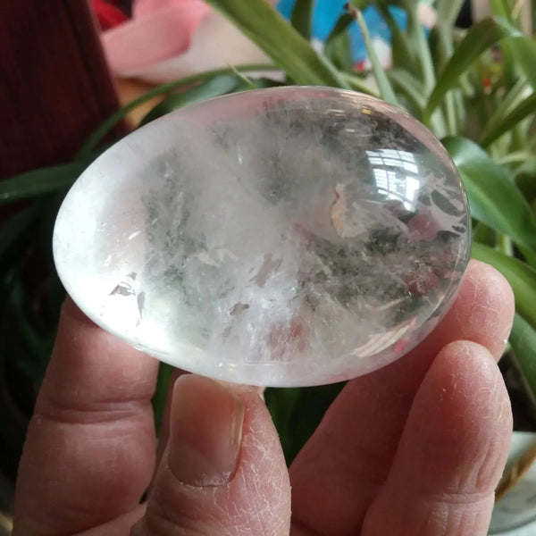 Clear Quartz Crystal Egg-ToShay.org