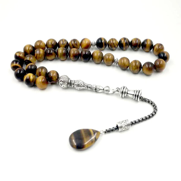 Yellow Tiger Eye Prayer Beads-ToShay.org