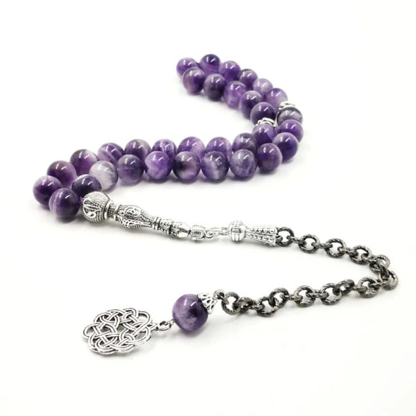 Purple Amethyst Prayer Beads-ToShay.org