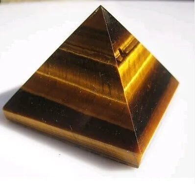 Yellow Tiger Eye Pyramid-ToShay.org