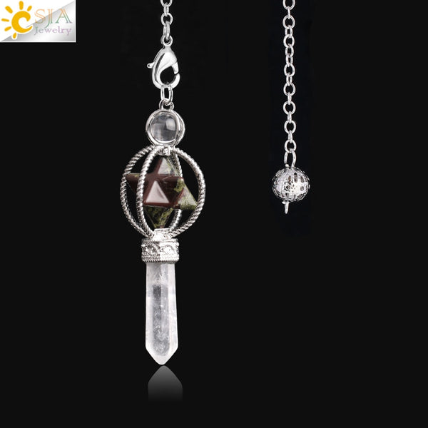 Mixed Crystal Merkaba Pendulums-ToShay.org