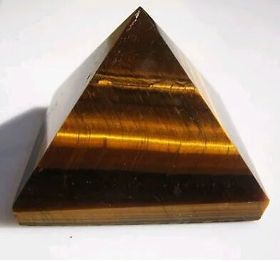 Yellow Tiger Eye Pyramid-ToShay.org