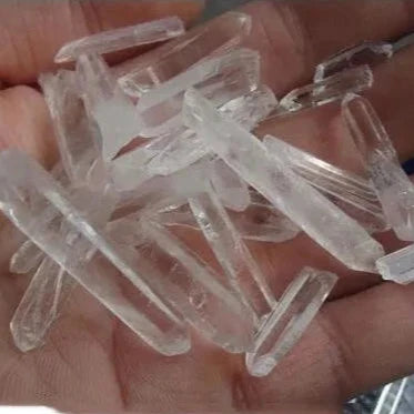 Clear Lemurian Seed Chips-ToShay.org