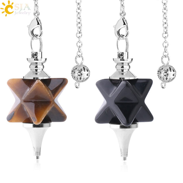 Mixed Crystal Merkaba Pendulums-ToShay.org