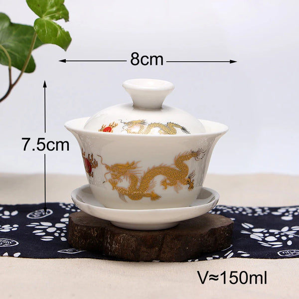 Gaiwan Ceramic Tea Tureen-ToShay.org