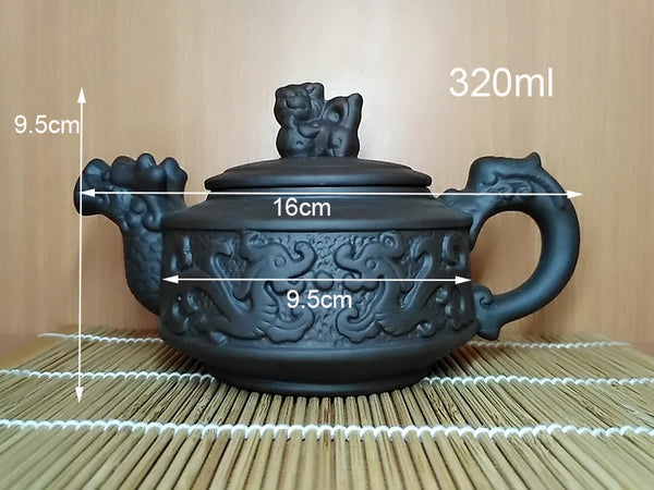 Dragon Clay Teapot-ToShay.org