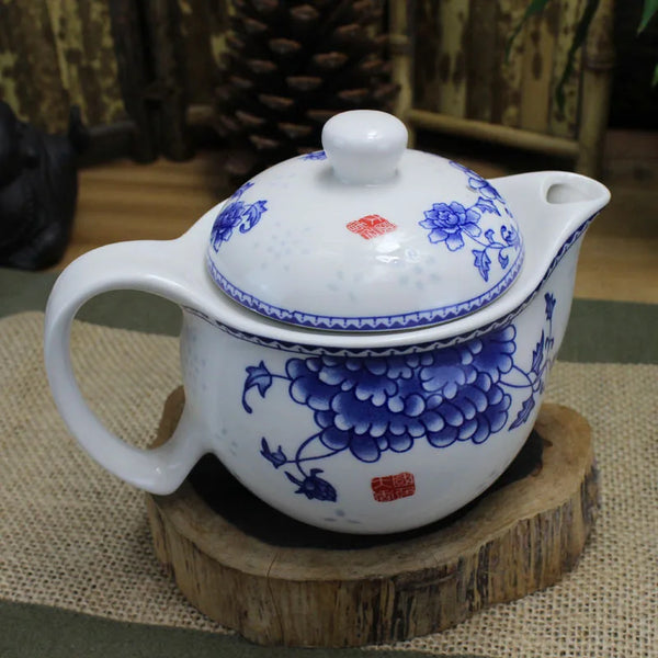 Blue White Porcelain Tea Set-ToShay.org