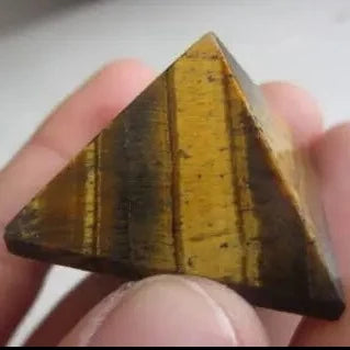 Yellow Tiger Eye Pyramid-ToShay.org