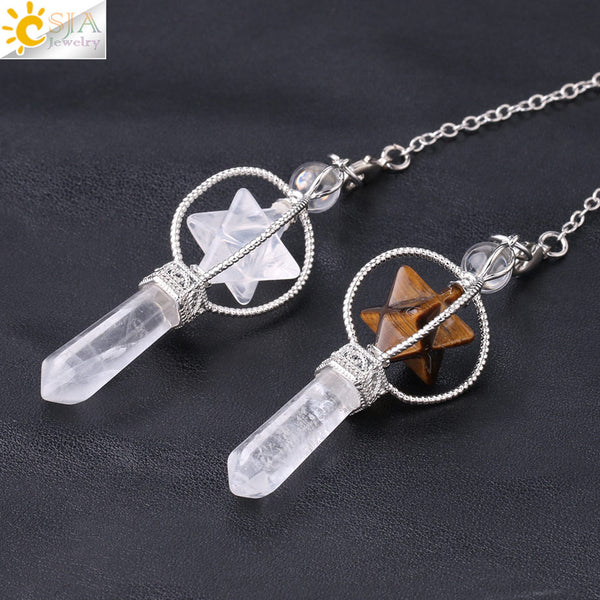 Mixed Crystal Merkaba Pendulums-ToShay.org