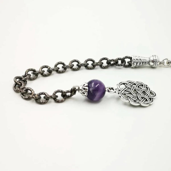 Purple Amethyst Prayer Beads-ToShay.org