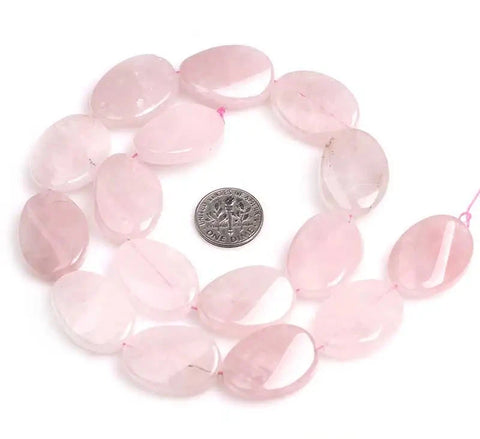 Mixed Quartz Crystal Oval Beads-ToShay.org