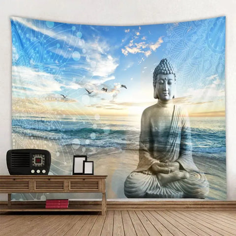 Buddha Statue Tapestry-ToShay.org