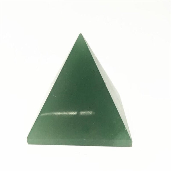 Green Aventurine Crystal Pyramid-ToShay.org