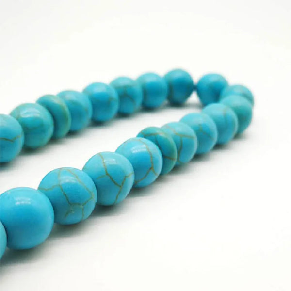 Blue Turquoise Prayer Beads-ToShay.org