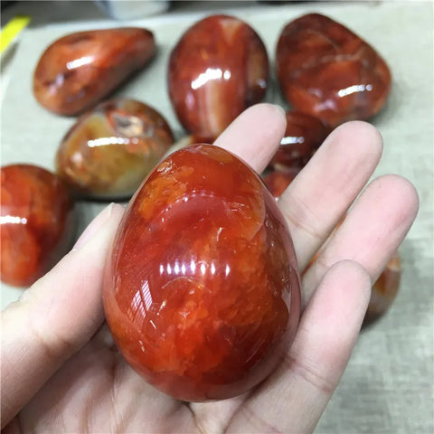 Red Carnelian Eggs-ToShay.org