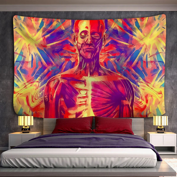 Psychedelic Art Tapestry-ToShay.org