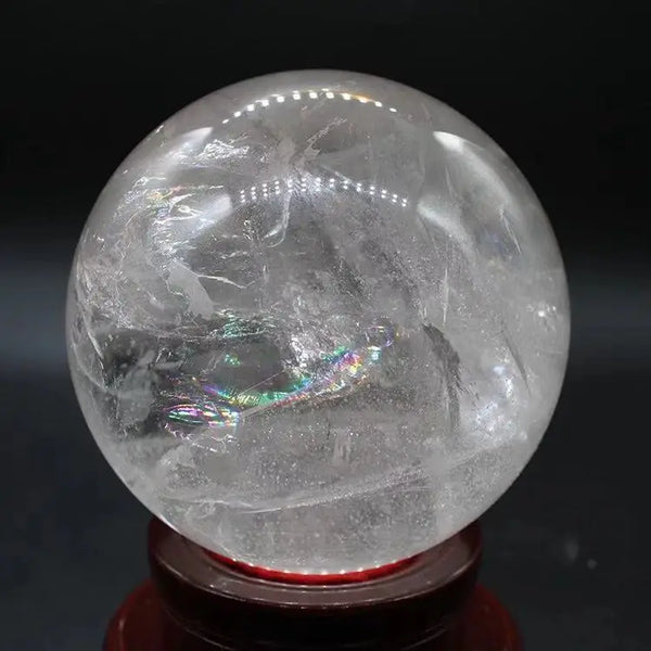 White Quartz Crystal Ball-ToShay.org