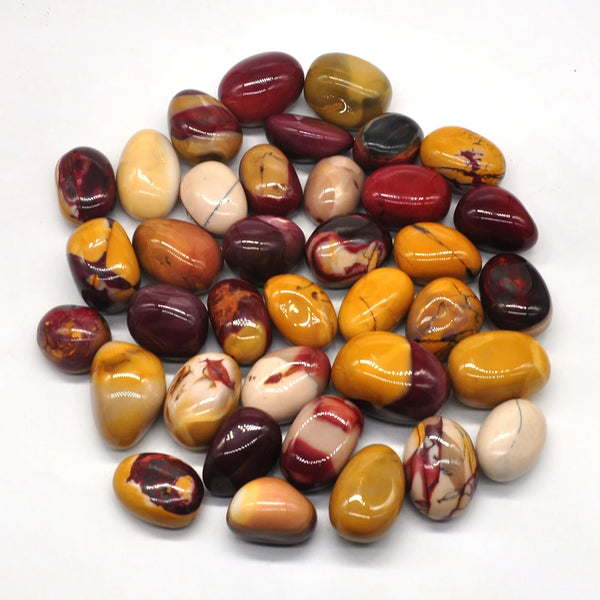 Yellow Mookaite Tumbled Stones-ToShay.org