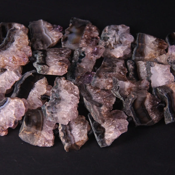 Purple Amethyst Nugget Beads-ToShay.org