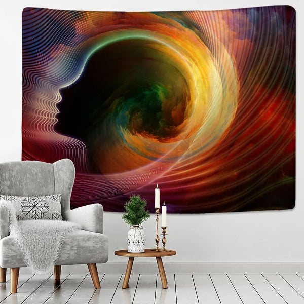 Psychedelic Art Tapestry-ToShay.org