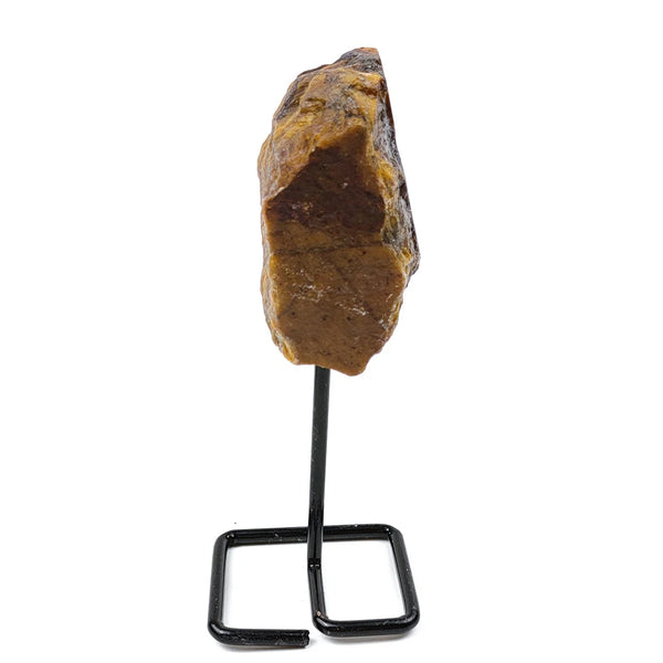 Raw Quartz Crystal Iron Stand-ToShay.org