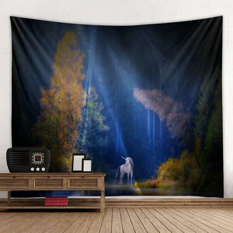 Unicorn Art Tapestry-ToShay.org