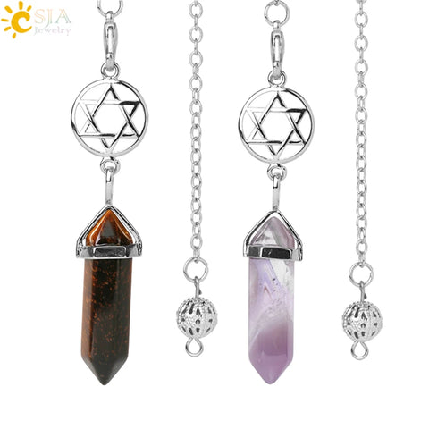 Mixed Crystal Dowsing Pendulum-ToShay.org