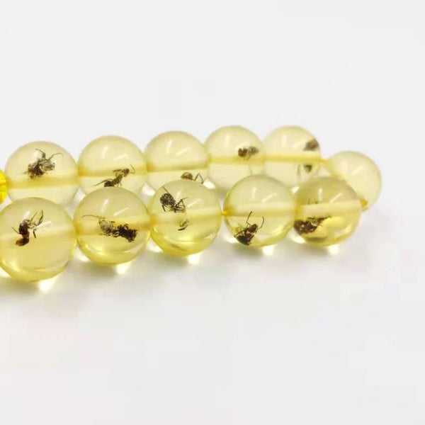 Yellow Insect Prayer Beads-ToShay.org