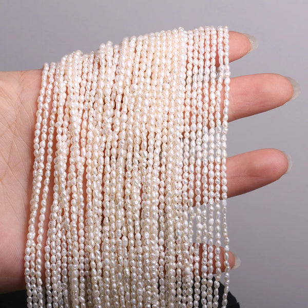 White Freshwater Pearl Beads-ToShay.org