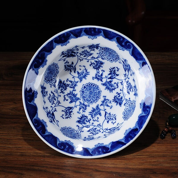 Blue White Ceramic Bowl-ToShay.org