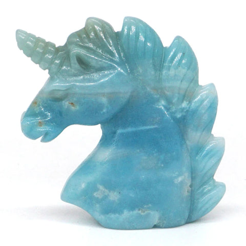 Blue Amazonite Unicorn-ToShay.org